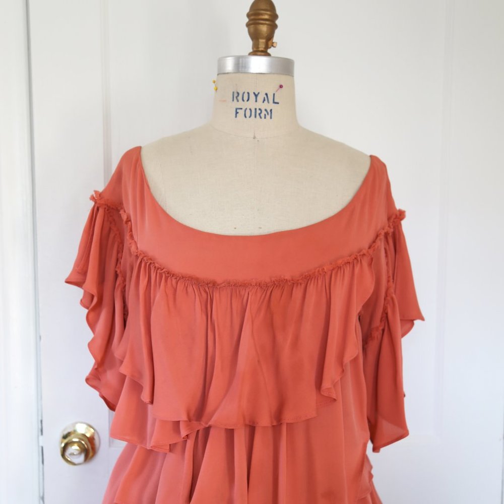 Foley + Corinna Ruffle Blouse